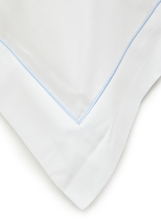 细节 –点击放大 - CELSO DE LEMOS - Bourdon Pillowcase Set Of 2 — 360 Sky Blue
