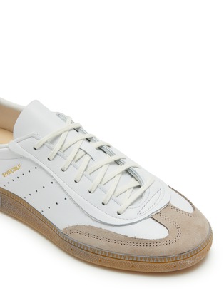细节 - 点击放大 - ADIDAS - X INVINCIBLE 男款 HANDBALL SPEZIAL 皮革系带运动鞋