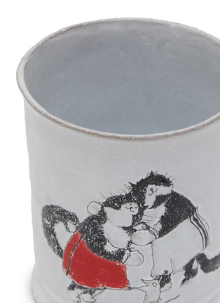 细节 –点击放大 - ASTIER DE VILLATTE - X Grace Coddington Blanket and Jimi's Break Mug