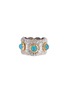 首图 - 点击放大 - BUCCELLATI - Blossoms Agate Sterling Silver Eternelle Ring — EU 52