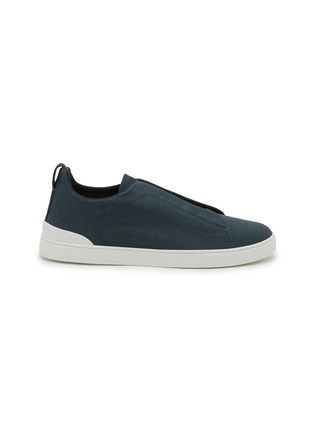 首图 - 点击放大 - ERMENEGILDO ZEGNA - Triple Stitch Cotton Linen Men's Sneakers