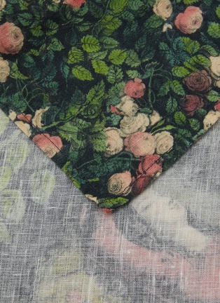细节 –点击放大 - SUMMERILL & BISHOP - X John Derian Sleeping Beauty Linen Napkin