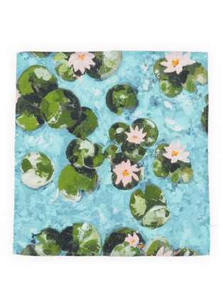 首图 –点击放大 - SUMMERILL & BISHOP - Water Lily Linen Napkin