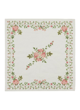 首图 –点击放大 - SUMMERILL & BISHOP - X John Derian Rose Trellis Linen Napkin
