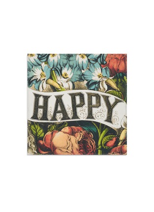首图 –点击放大 - SUMMERILL & BISHOP - X John Derian Happy Linen Napkin