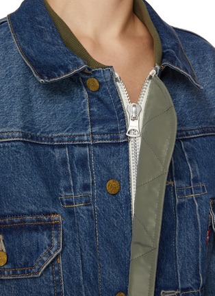  - SACAI - X LEVI'S 双面穿拼接夹克
