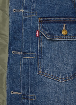  - SACAI - X LEVI'S 双面穿拼接夹克