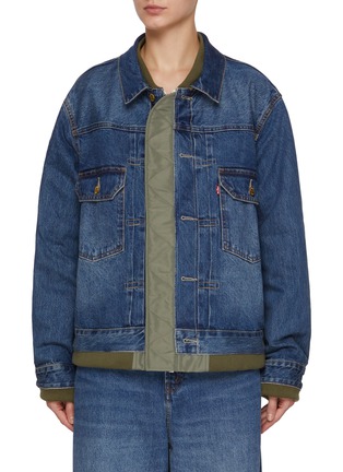 首图 - 点击放大 - SACAI - X LEVI'S 双面穿拼接夹克