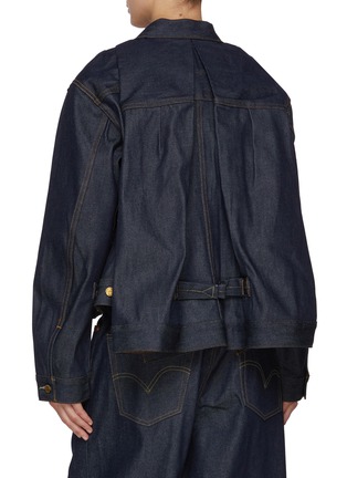 背面 - 点击放大 - SACAI - X LEVI'S 褶裥牛仔夹克