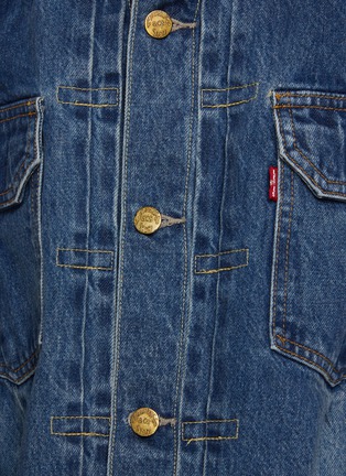  - SACAI - X LEVI'S 褶裥牛仔夹克
