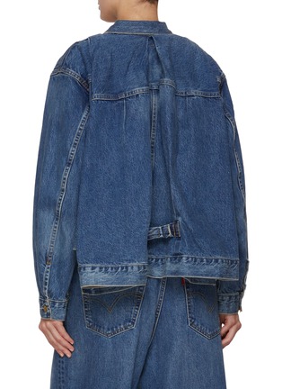背面 - 点击放大 - SACAI - X LEVI'S 褶裥牛仔夹克