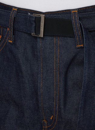  - SACAI - X LEVI'S 系带阔腿牛仔裤