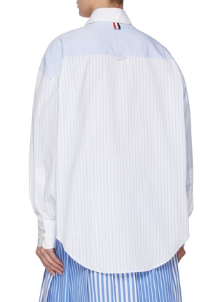 背面 - 点击放大 - THOM BROWNE - FunMix Micro University Striped Poplin Shirt