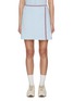 首图 - 点击放大 - THOM BROWNE - Cotton Waffle Knit Mini Wrap Skirt