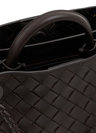 细节 - 点击放大 - BOTTEGA VENETA - Small Andiamo Pepites Intrecciato Leather Bag