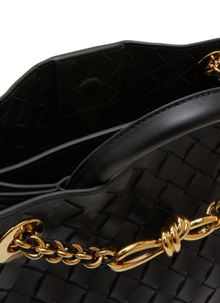 细节 - 点击放大 - BOTTEGA VENETA - Small Andiamo Intrecciato Leather Bag