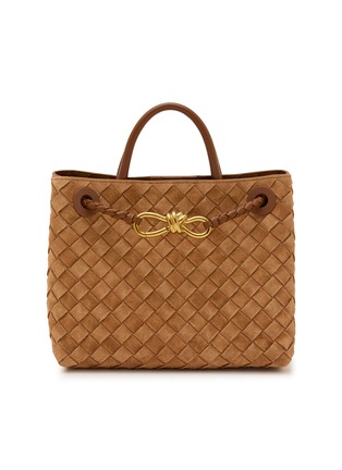 首图 - 点击放大 - BOTTEGA VENETA - 小号 ANDIAMO 绒面皮单肩包