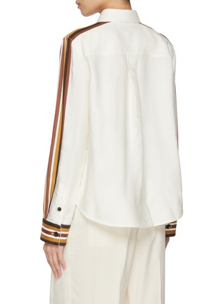 背面 - 点击放大 - BOTTEGA VENETA - Side Arm Stripe Shirt