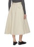 背面 - 点击放大 - BOTTEGA VENETA - Flared Cotton Silk Midi Skirt