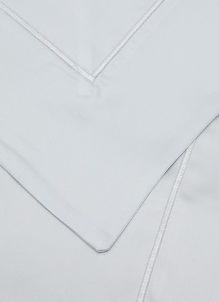 细节 –点击放大 - CELSO DE LEMOS - Bourdon King Size Duvet Cover — Perle