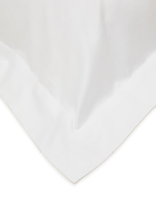 细节 –点击放大 - CELSO DE LEMOS - Amanda Pillowcase Set Of 2 — White
