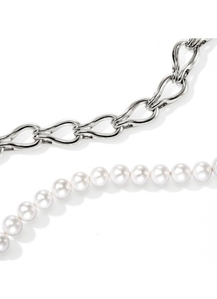 细节 - 点击放大 - JOHN HARDY - Surf Fresh Water Pearl Sterling Silver Necklace — Size 18