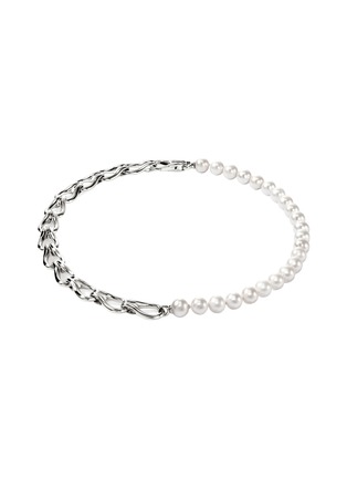 首图 - 点击放大 - JOHN HARDY - Surf Fresh Water Pearl Sterling Silver Necklace — Size 18