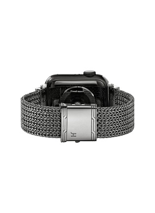 细节 - 点击放大 - JOHN HARDY - Icon Black Rhodium Plated Sterling Silver Smart Watch Strap — Size UM