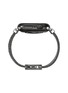  - JOHN HARDY - Icon Black Rhodium Plated Sterling Silver Smart Watch Strap — Size UM