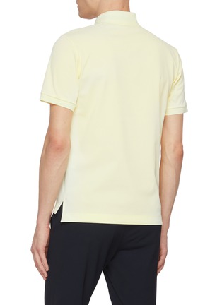 背面 - 点击放大 - SOUTHCAPE - Dinosaur Patch Buttoned Polo Shirt