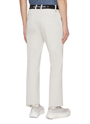 背面 - 点击放大 - SOUTHCAPE - Cropped Logo Waistband Pants
