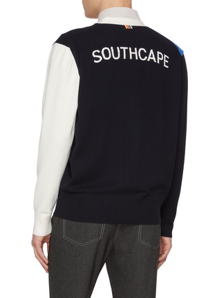 背面 - 点击放大 - SOUTHCAPE - Logo Button Up Knit Cardigan