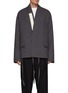 首图 - 点击放大 - MORDECAI - Stripe Back Wool Kimono Blazer