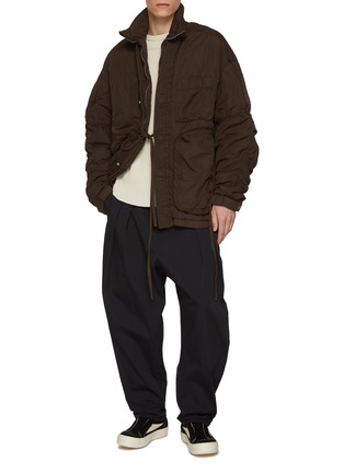 模特儿示范图 - 点击放大 - MORDECAI - Cotton Kimono Field Jacket