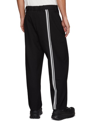 背面 - 点击放大 - MORDECAI - Pleated Stripe Side Wool Sartorial Trousers