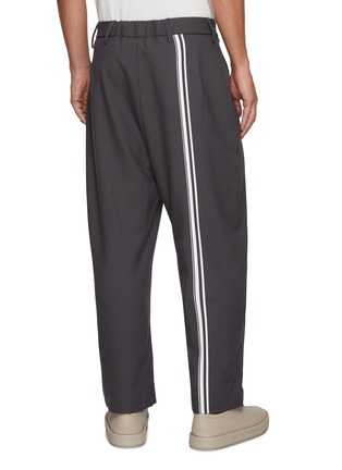 背面 - 点击放大 - MORDECAI - Pleated Stripe Side Wool Trousers