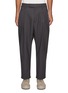 首图 - 点击放大 - MORDECAI - Pleated Stripe Side Wool Trousers