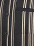  - MORDECAI - Vertical Striped Funnel Collar Overshirt