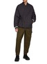 模特儿示范图 - 点击放大 - MORDECAI - Side Zip Cotton Tapered Trousers