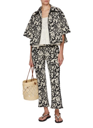 模特儿示范图 - 点击放大 - PEPA POMBO - Sira Jacquard Knit Jacket