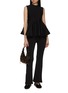 模特儿示范图 - 点击放大 - PEPA POMBO - Kai Sleeveless Knit Top