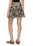 背面 - 点击放大 - PEPA POMBO - Cian Floral Jacquard Knit Mini Skirt