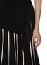  - PEPA POMBO - Vesa Sleeveless Asymmetrical Fringe Knit Top