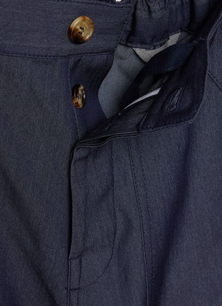  - BRUNELLO CUCINELLI - 羊毛混纺松紧腰长裤