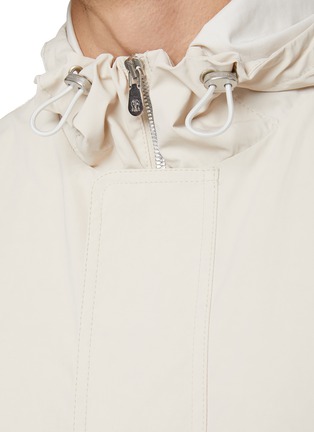  - BRUNELLO CUCINELLI - 连帽纯棉帆布夹克
