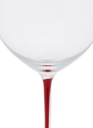细节 –点击放大 - RIEDEL - Sommeliers Black Tie Wine Glass — Red Bordeaux Grand Cru