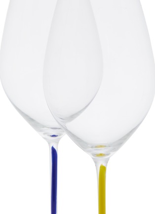 细节 –点击放大 - RIEDEL - Fatto A Mano Champagne Wine Glass Gift Set