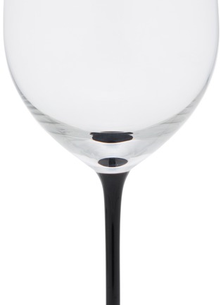 细节 –点击放大 - RIEDEL - Sommeliers Black Tie Mature Bordeaux Wine Glass