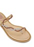 细节 - 点击放大 - RENÉ CAOVILLA - Braid Crystal Strass Thong Sandals