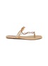 首图 - 点击放大 - RENÉ CAOVILLA - Braid Crystal Strass Thong Sandals